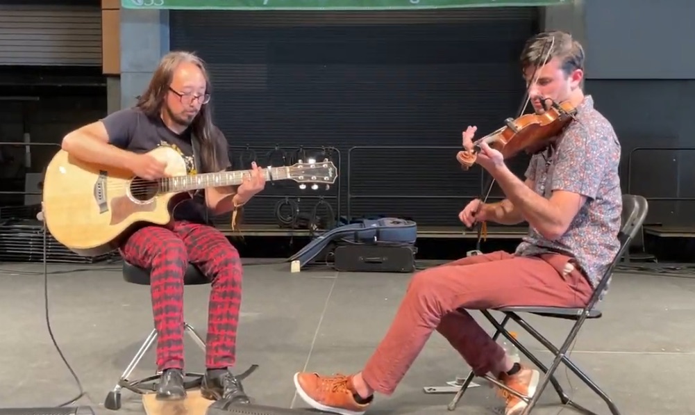 Performing at NW Folklife 2025
